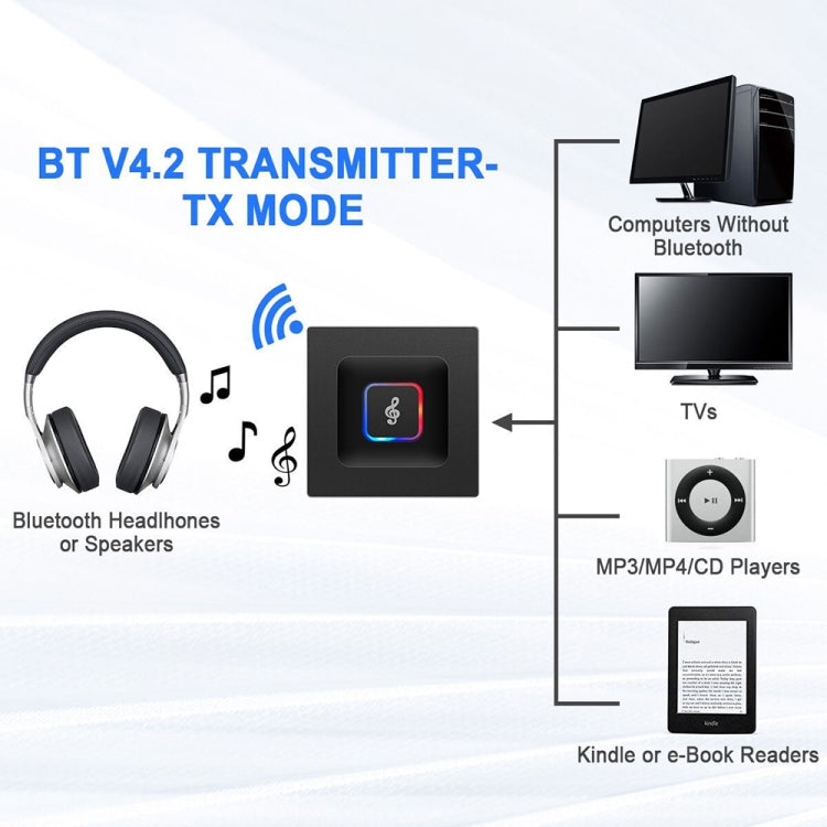 BM5 2 in 1 Bluetooth 4.2 Transmitter and Receiver - Bluetooth Car Kits by PMC TechLife | Online Shopping South Africa | PMC TechLife | Buy Now Pay Later Mobicred