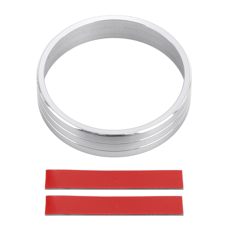Car Metal Air Conditioner Knob Case for Mitsubishi ASX (Silver) - Decoration Rings by PMC TechLife | Online Shopping South Africa | PMC TechLife | Buy Now Pay Later Mobicred