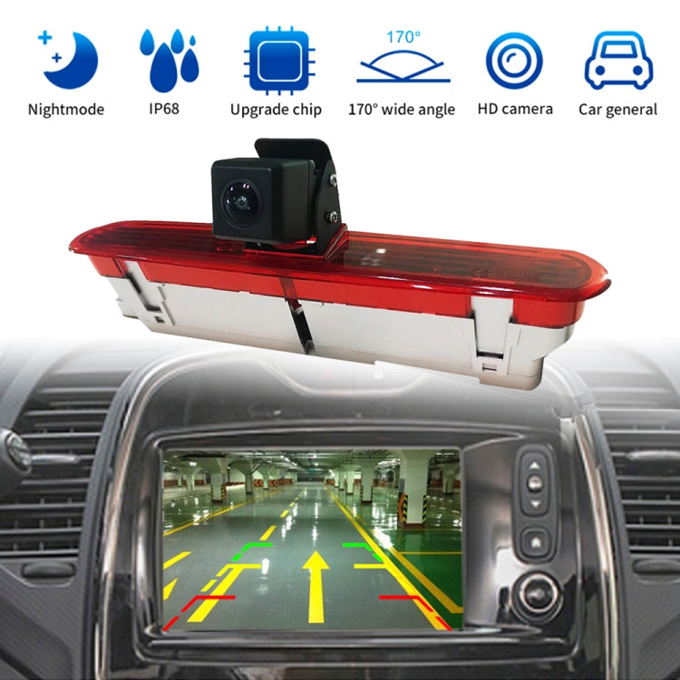 PZ472 Car Waterproof 170 Degree Brake Light View Camera for Fiat / Opel - Rear View Cameras by PMC Jewellery | Online Shopping South Africa | PMC Jewellery | Buy Now Pay Later Mobicred