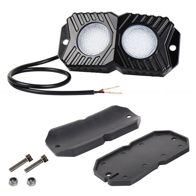 18W DC 12-24V 1.2A LED Double Row Car Bottom Light / Chassis Light / Yacht Deck Atmosphere Light (Yellow Light) - Decorative Lights by PMC TechLife | Online Shopping South Africa | PMC TechLife | Buy Now Pay Later Mobicred