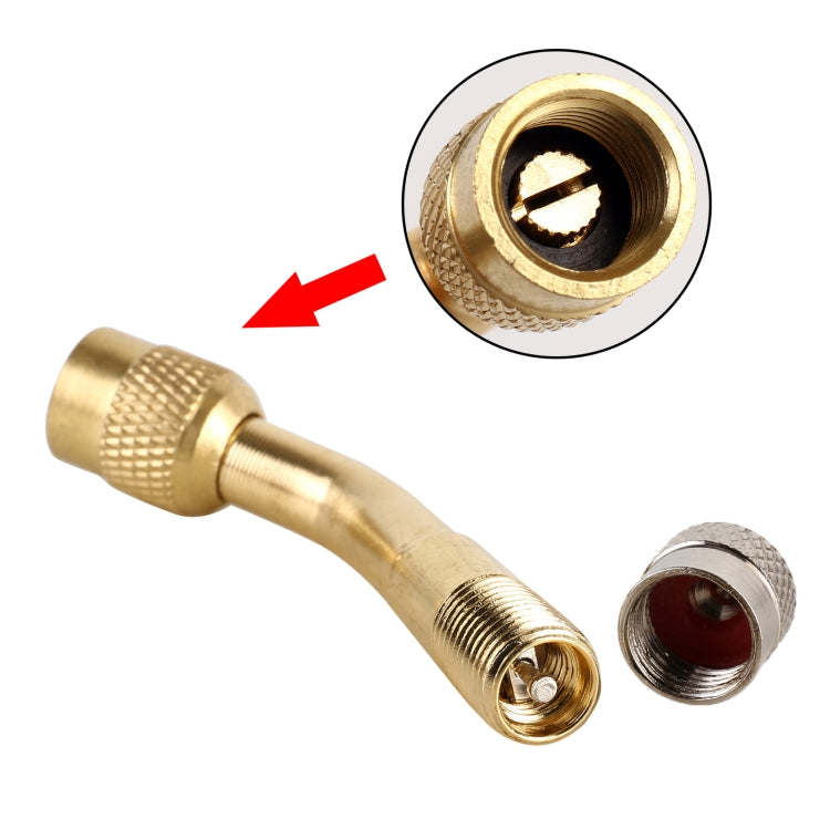 10 PCS Balance Car Inflatable Nozzle Extension Rod Elbow Extension Nozzle, Angle: 90 Degree - Tire Valve Caps by PMC TechLife | Online Shopping South Africa | PMC TechLife | Buy Now Pay Later Mobicred