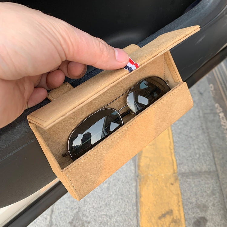 530 Car Glasses Storage Bag Glasses Box (Black) - Sunglasses & Glasses Clips by PMC Jewellery | Online Shopping South Africa | PMC Jewellery | Buy Now Pay Later Mobicred