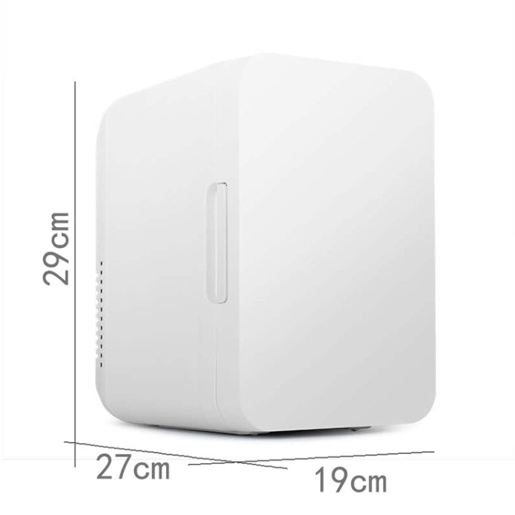 8L 37-48W Car / Home Mini Refrigerator(White) - Refrigerators by PMC TechLife | Online Shopping South Africa | PMC TechLife