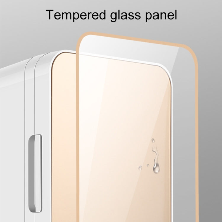 8L 37-48W Car / Home Mini Refrigerator(White) - Refrigerators by PMC TechLife | Online Shopping South Africa | PMC TechLife