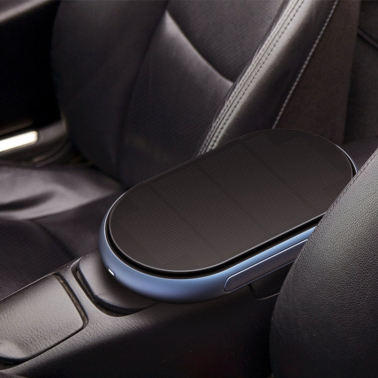 Car Wireless Negative Ion Solar Air Purifier(Blue) - Air Purifier by PMC TechLife | Online Shopping South Africa | PMC TechLife | Buy Now Pay Later Mobicred