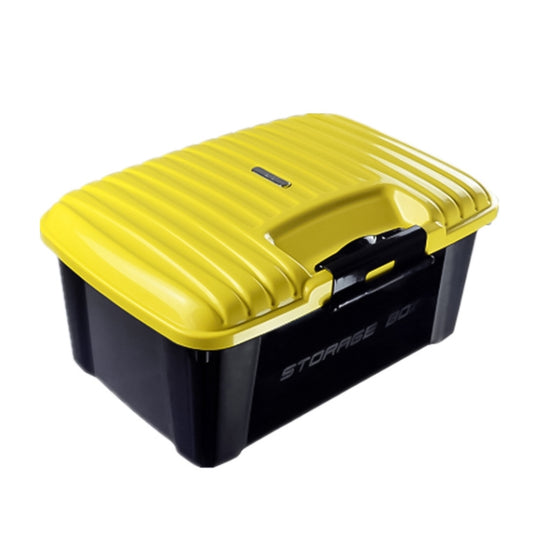 3R-2002 Car / Household Storage Box Sealed Box, Capacity: 40L(Yellow) - Stowing Tidying by 3R | Online Shopping South Africa | PMC Jewellery | Buy Now Pay Later Mobicred