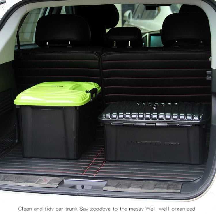 3R-2002 Car / Household Storage Box Sealed Box, Capacity: 40L(Green) - free shipping - PMC TechLife - Order now!