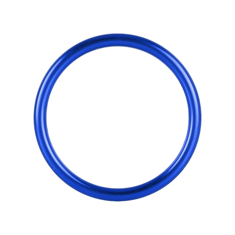 4 PCS / Set Air Conditioning Vent Metal Decorative Ring for Audi A1(Blue) - Decoration Rings by PMC Jewellery | Online Shopping South Africa | PMC Jewellery | Buy Now Pay Later Mobicred