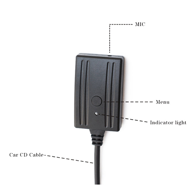 Car AUX Bluetooth Audio Cable + MIC for BMW E39 E46 - DIY Cables by PMC TechLife | Online Shopping South Africa | PMC TechLife | Buy Now Pay Later Mobicred