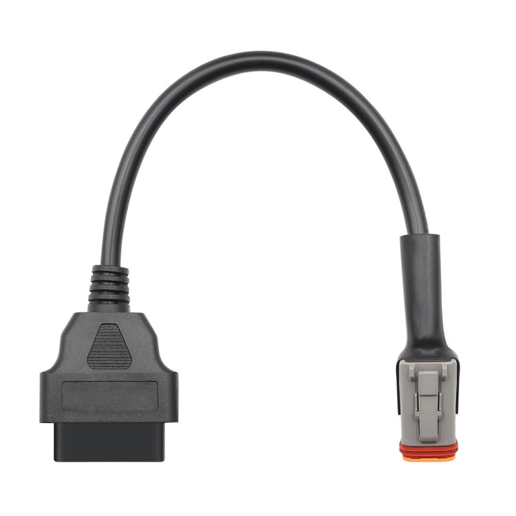 6Pin Motorcycles OBD2 Conversion Cable OBDII Diagnostic Adapter Cable for Harley Davidson - Cables & Connectors by PMC TechLife | Online Shopping South Africa | PMC TechLife | Buy Now Pay Later Mobicred