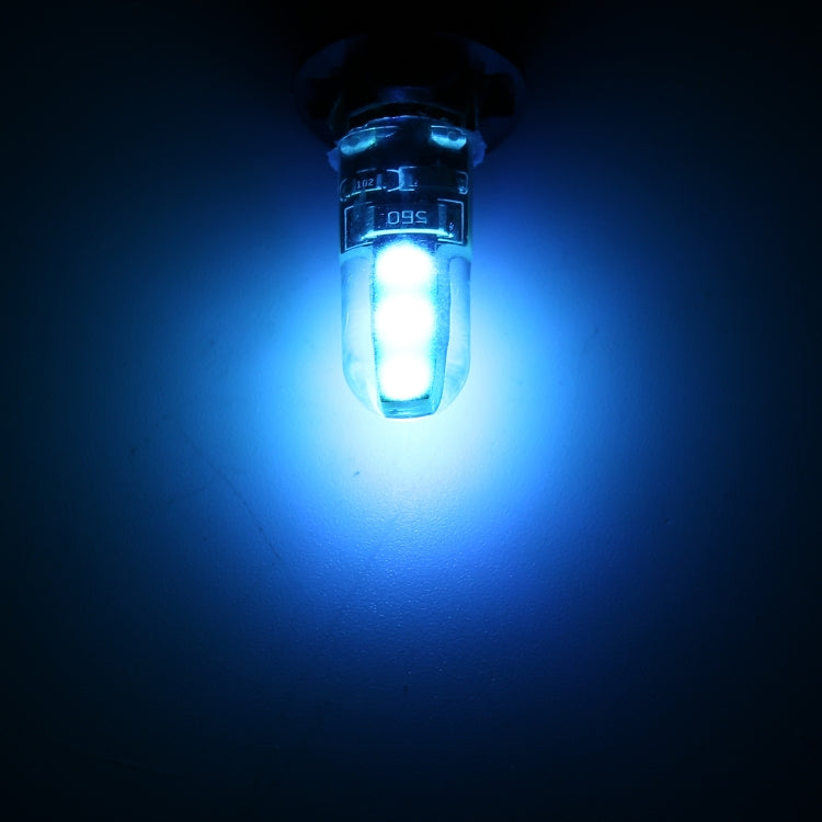10 PCS T10 DC12V / 1W Car Clearance Light COB Lamp Beads (Ice Blue Light) - Clearance Lights by PMC TechLife | Online Shopping South Africa | PMC TechLife | Buy Now Pay Later Mobicred