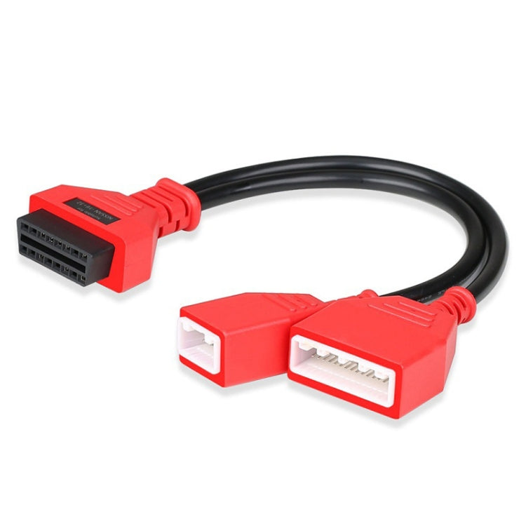 16 + 32 Pin External Thread to OBD2 Extension Cable for Nissan Sylphy - Cables & Connectors by PMC TechLife | Online Shopping South Africa | PMC TechLife | Buy Now Pay Later Mobicred