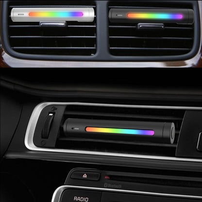 Car RGB Sound Control Pickup 3D Colorful Music USB LED Atmosphere Light (Silver) - Atmosphere lights by PMC Jewellery | Online Shopping South Africa | PMC Jewellery | Buy Now Pay Later Mobicred