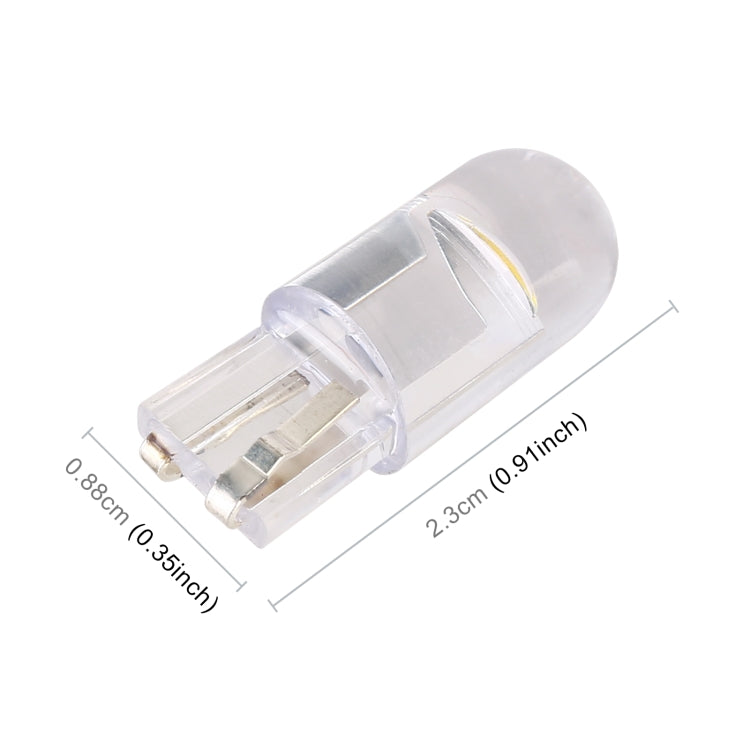 50 PCS T10 DC12V / 0.3W Car Clearance Light COB Lamp Beads(White Light) - Clearance Lights by PMC TechLife | Online Shopping South Africa | PMC TechLife | Buy Now Pay Later Mobicred