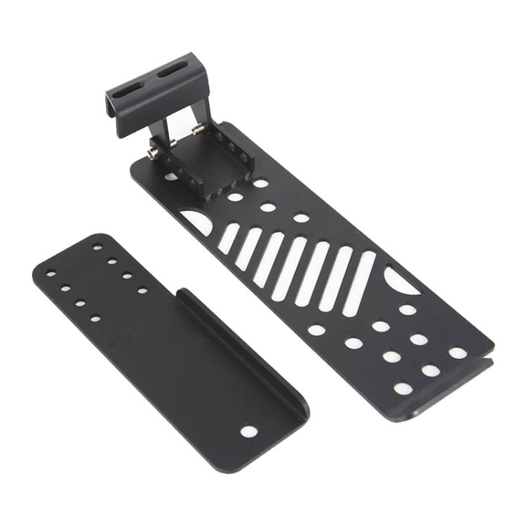 Car Modification Straight Metal Left Foot Rest Pedal for Jeep Wrangler JL 2018-2019 - Foot Pedal by PMC Jewellery | Online Shopping South Africa | PMC Jewellery | Buy Now Pay Later Mobicred