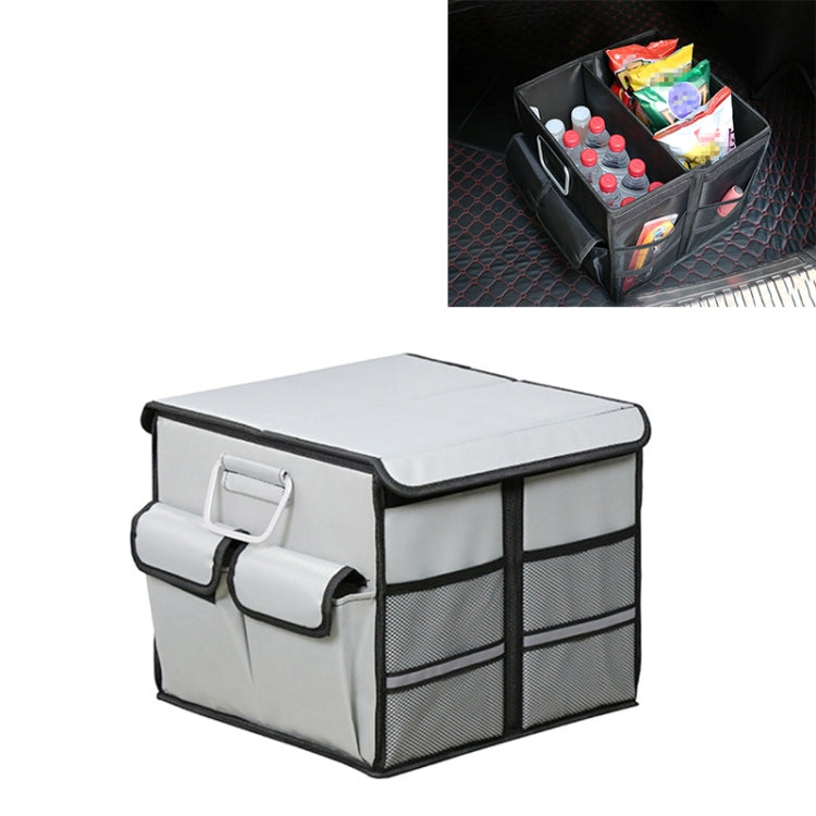 Car Trunk Foldable Storage Box, Capacity: 36L (Grey) - Stowing Tidying by PMC TechLife | Online Shopping South Africa | PMC TechLife | Buy Now Pay Later Mobicred