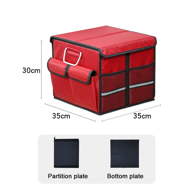 Car Trunk Foldable Storage Box, Capacity: 36L (Red) - Stowing Tidying by PMC TechLife | Online Shopping South Africa | PMC TechLife | Buy Now Pay Later Mobicred