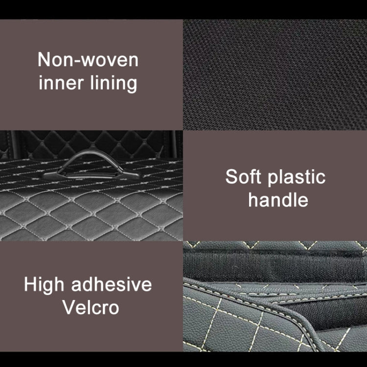 Car Trunk Foldable Storage Box, Rhombic Grid Small Size: 33 x 32 x 30cm (Black) - Stowing Tidying by PMC Jewellery | Online Shopping South Africa | PMC Jewellery | Buy Now Pay Later Mobicred