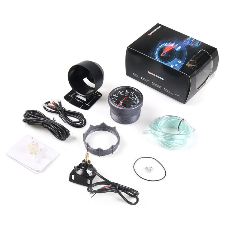60mm Car Modified 0-3bar Turbocharged Instrument with Bracket - Car Modification by PMC TechLife | Online Shopping South Africa | PMC TechLife | Buy Now Pay Later Mobicred