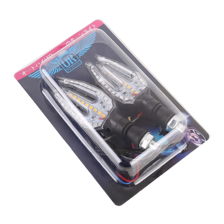 Motorcycle Turn Signal Light DC12V 1W 33LEDs SMD-3528 Lamp Beads (White Light) - Signal Lights by PMC TechLife | Online Shopping South Africa | PMC TechLife | Buy Now Pay Later Mobicred