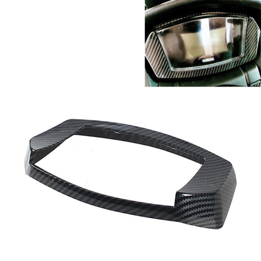 Motorcycle Carbon Fiber Instrument Trim Cover for Yamaha NMAX155 2020-2021 - Ornamental Parts by PMC Jewellery | Online Shopping South Africa | PMC Jewellery | Buy Now Pay Later Mobicred