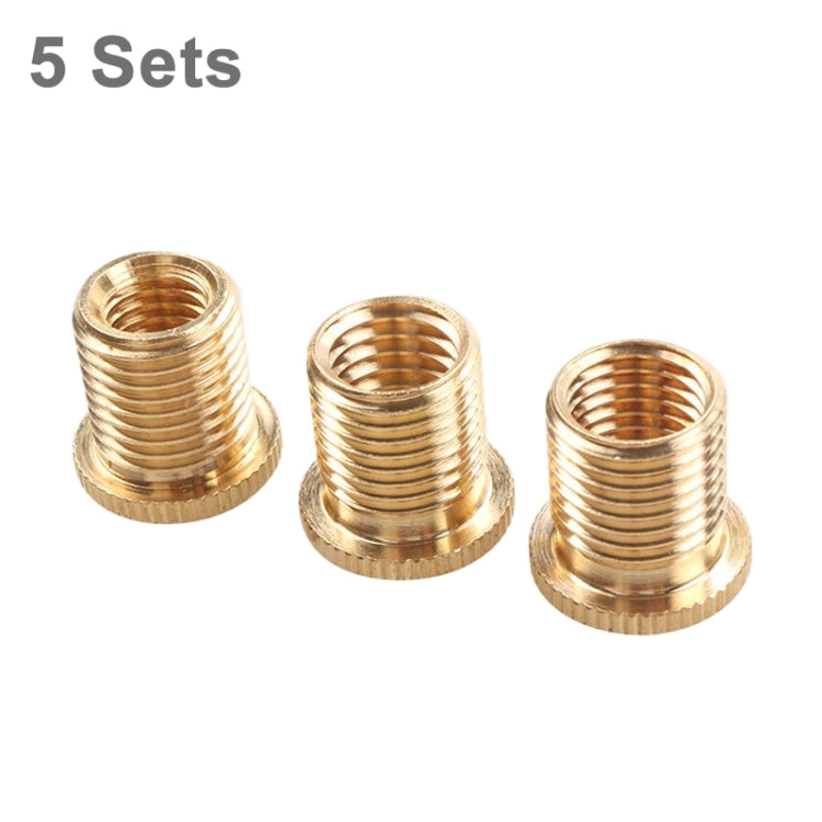 5 Set Car Gear Shift Knob Head Thread Adapter Nuts for M12x1.25 Gear Shift Knob - Shift Knob by PMC TechLife | Online Shopping South Africa | PMC TechLife | Buy Now Pay Later Mobicred