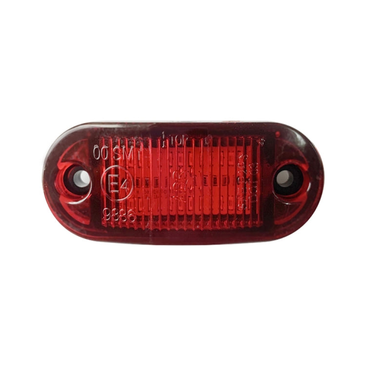 10 PCS MK-019 Car / Truck 6LEDs Side Marker Indicator Lights Bulb Lamp (Red Light) - Clearance Lights by PMC TechLife | Online Shopping South Africa | PMC TechLife | Buy Now Pay Later Mobicred