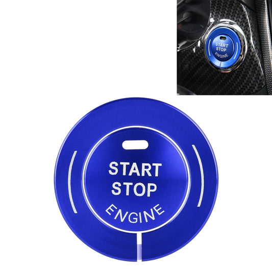 Car Engine Start Key Push Button Ring Trim Sticker for Infiniti (Blue) - Decoration Rings by PMC Jewellery | Online Shopping South Africa | PMC Jewellery | Buy Now Pay Later Mobicred