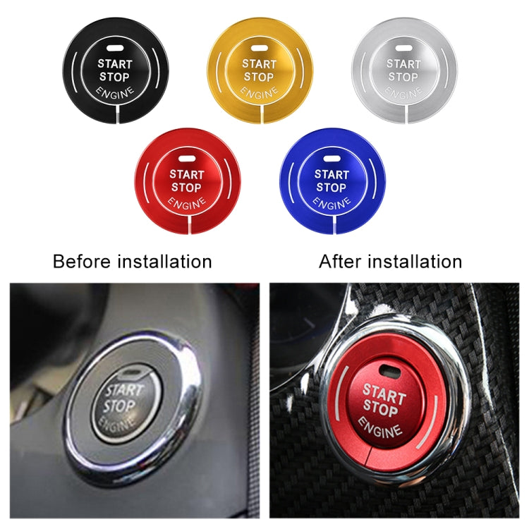Car Engine Start Key Push Button Ring Trim Sticker for Infiniti (Blue) - Decoration Rings by PMC TechLife | Online Shopping South Africa | PMC TechLife | Buy Now Pay Later Mobicred