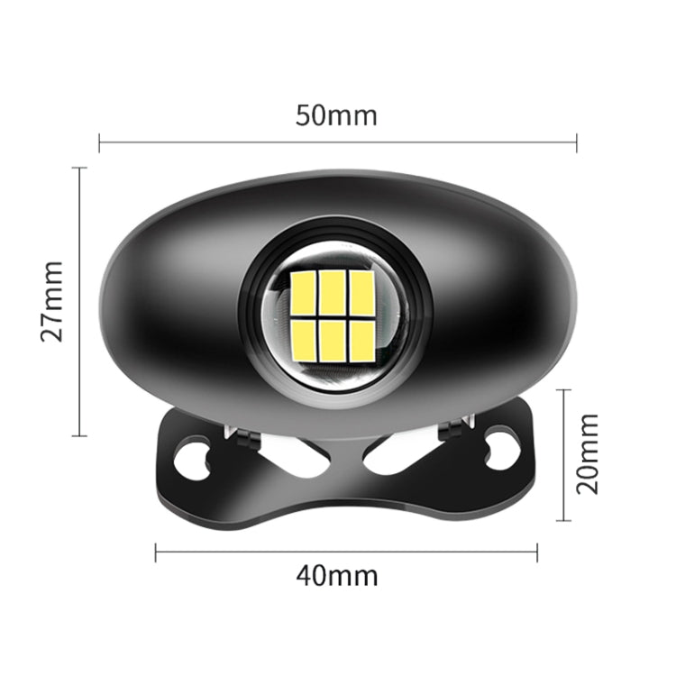 Car Adjustable LED Super Bright Flashing Reversing Light (Silver) - Warning Lights by PMC Jewellery | Online Shopping South Africa | PMC Jewellery | Buy Now Pay Later Mobicred