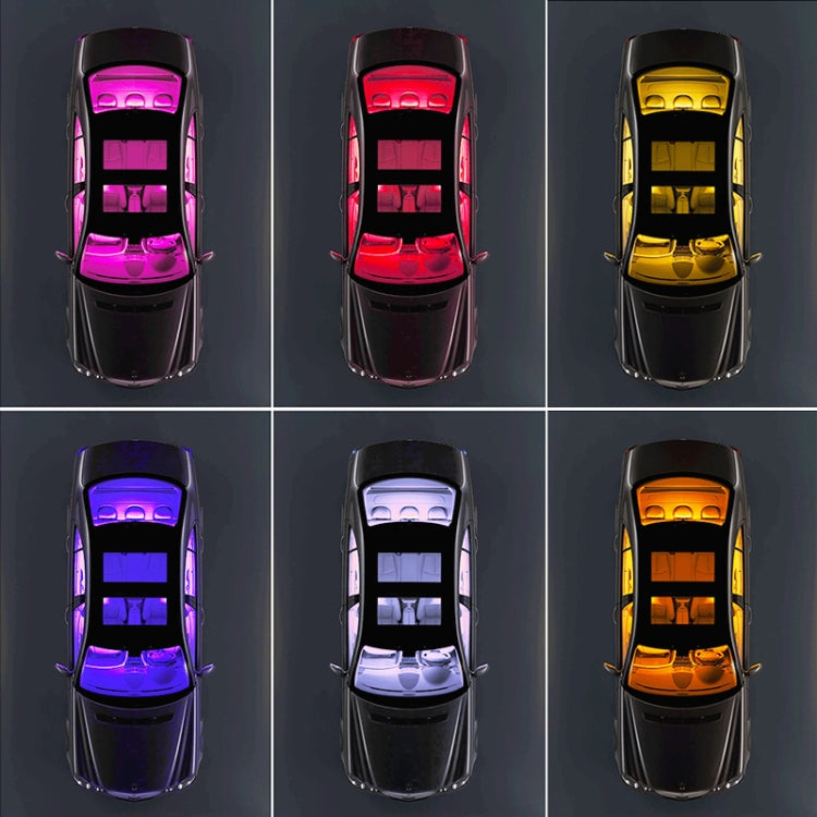Y12 USB Car Colorful RGB Foot LED Atmosphere Light - Atmosphere lights by PMC TechLife | Online Shopping South Africa | PMC TechLife | Buy Now Pay Later Mobicred