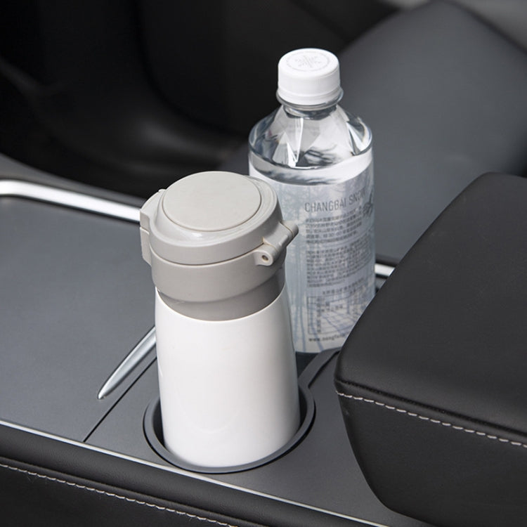 SHUNWEI SD-1054 Car Water Cup Holder for Tesla Model 3 / Y 2021-2022(Grey) - free shipping - PMC TechLife - Order now!