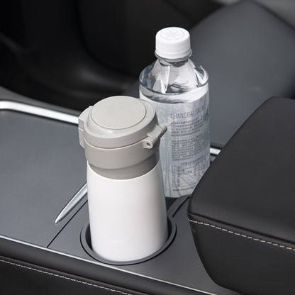 SHUNWEI SD-1054 Car Water Cup Holder for Tesla Model 3 / Y 2021-2022(Grey) - Car Drink Holders by SHUNWEI | Online Shopping South Africa | PMC Jewellery