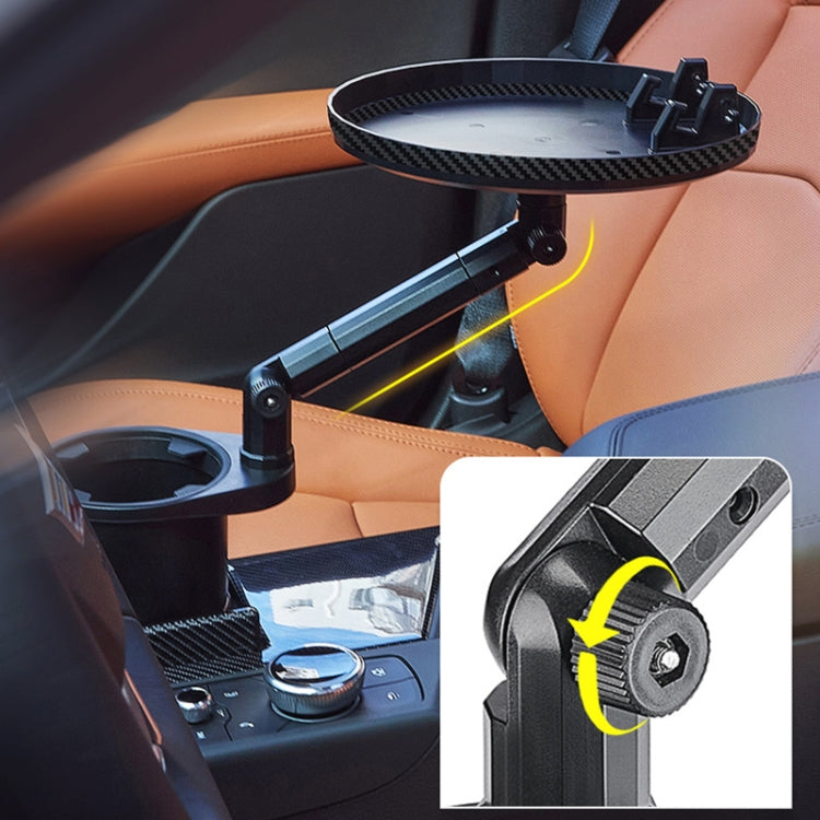 Car 360 Degree Rotation Water Cup Holder Multi-functional Dining Table - Car Drink Holders by PMC TechLife | Online Shopping South Africa | PMC TechLife | Buy Now Pay Later Mobicred