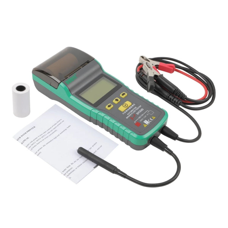 DUOYI DY23D Car Brake Fluid Detection Pen with Print Function - Electronic Test by DUOYI | Online Shopping South Africa | PMC Jewellery | Buy Now Pay Later Mobicred