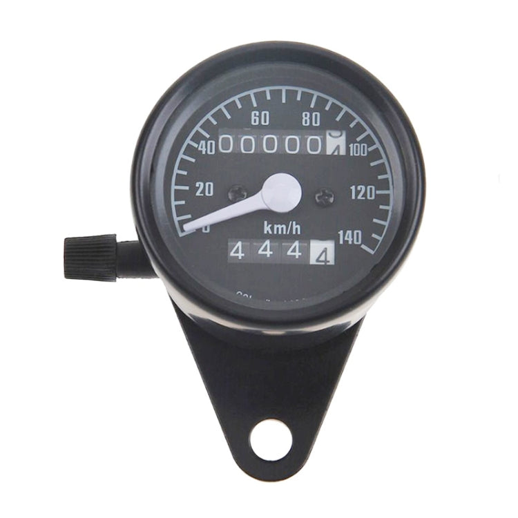 Motorcycle Retro Modified Odometer Speedometer Kilometer (Black) - Electrical Instruments by PMC TechLife | Online Shopping South Africa | PMC TechLife