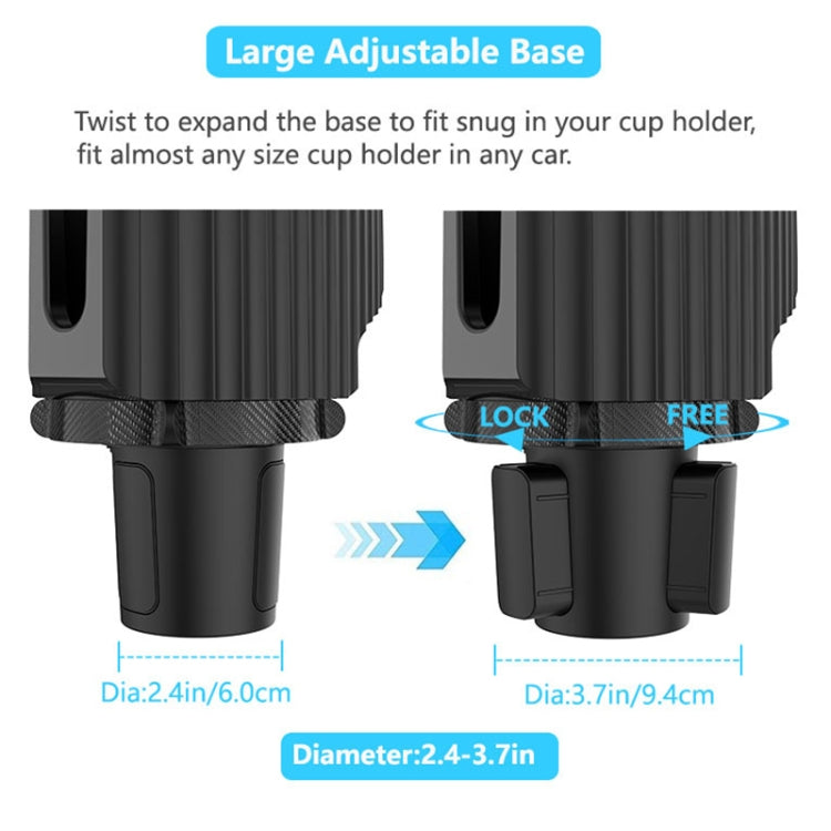 Car Beverage Rack Water Cup Mobile Phone Holder - Universal Car Holders by PMC Jewellery | Online Shopping South Africa | PMC Jewellery | Buy Now Pay Later Mobicred