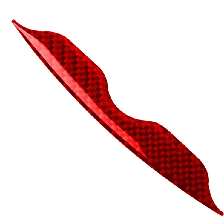 5 in 1 Car Carbon Fiber Air Conditioning Adjustment Panel Decorative Sticker for Nissan 370Z / Z34 2009-, Left and Right Drive Universal (Red) - Car Interior Mouldings by PMC Jewellery | Online Shopping South Africa | PMC Jewellery | Buy Now Pay Later Mobicred