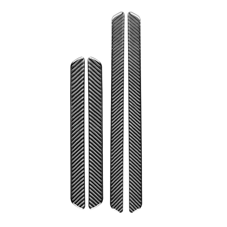 Car Carbon Fiber Threshold Decorative Sticker for Audi A6L / A7 2019-, Left and Right Drive Universal - Car Interior Mouldings by PMC Jewellery | Online Shopping South Africa | PMC Jewellery | Buy Now Pay Later Mobicred