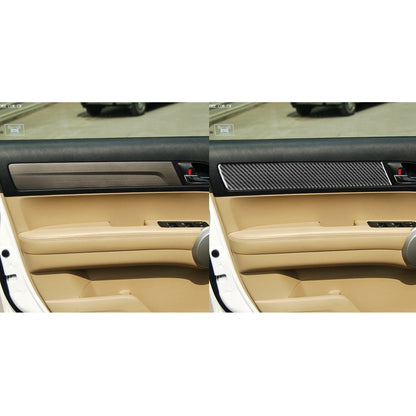 4 PCS / Set Carbon Fiber Car Interior Door Panel Trim Decorative Sticker for Honda CRV 2007-2011,Left and Right Drive Universal - Car Interior Mouldings by PMC Jewellery | Online Shopping South Africa | PMC Jewellery | Buy Now Pay Later Mobicred