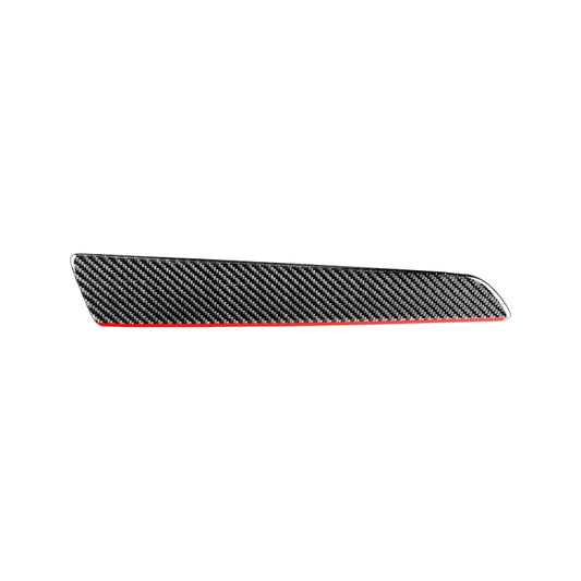 Carbon Fiber Car Co-pilot Trim Red Edge Decorative Sticker for Audi Q3 2013-2018,Left Drive - Car Interior Mouldings by PMC Jewellery | Online Shopping South Africa | PMC Jewellery | Buy Now Pay Later Mobicred