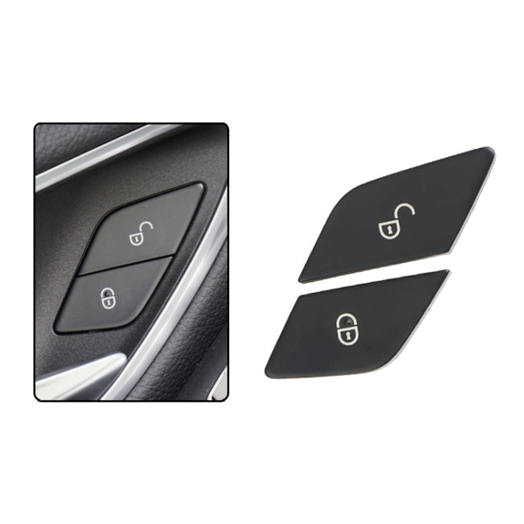 For Mercedes-Benz E-Class 2016-2021 Left Driving Car Left Side Door Lock Switch Buttons 2059055251 (Black) - Car Switches by PMC TechLife | Online Shopping South Africa | PMC TechLife | Buy Now Pay Later Mobicred