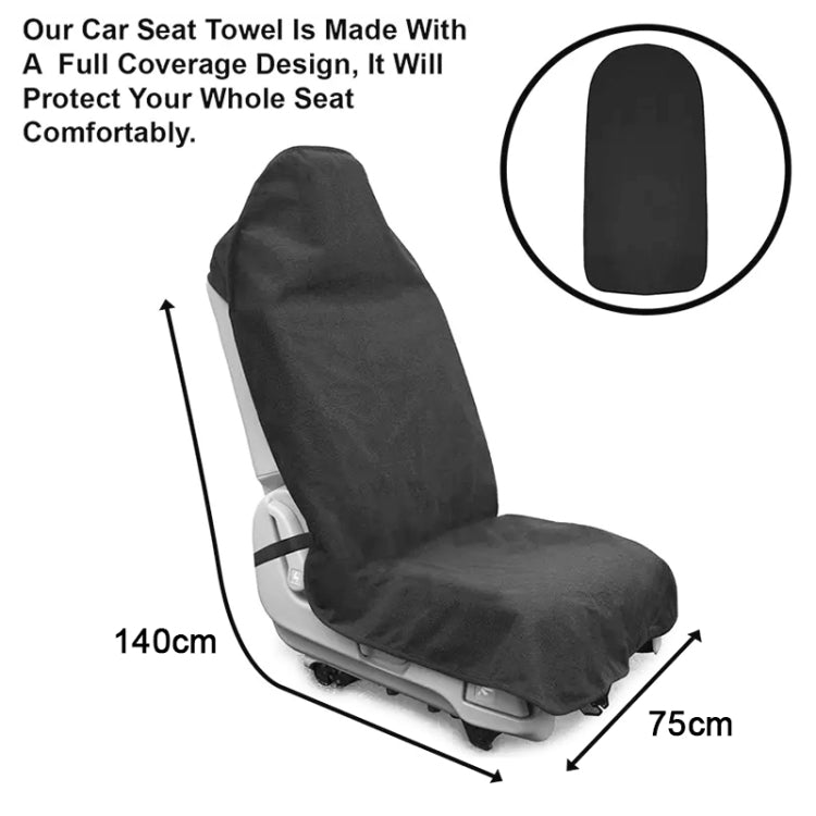 Car Universal Waterproof Anti-skid Seat Cover (Blue) - Seat Accessories by PMC TechLife | Online Shopping South Africa | PMC TechLife | Buy Now Pay Later Mobicred
