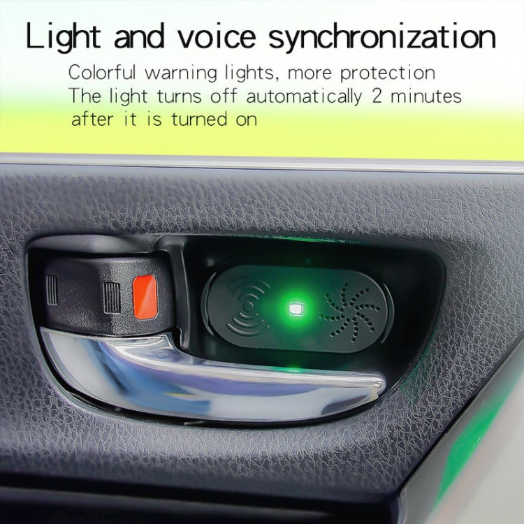 Car Door Opener Alarm Automatic Induction Voice LED Prompt Light - Car Modification by PMC TechLife | Online Shopping South Africa | PMC TechLife | Buy Now Pay Later Mobicred