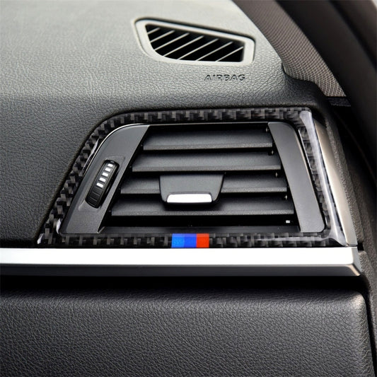 Three Color Carbon Fiber Car Copilot Air Outlet Decorative Sticker for BMW (F30) 2013-2015 / (F34) 2013-2016, Left Drive - Car Interior Mouldings by PMC Jewellery | Online Shopping South Africa | PMC Jewellery | Buy Now Pay Later Mobicred