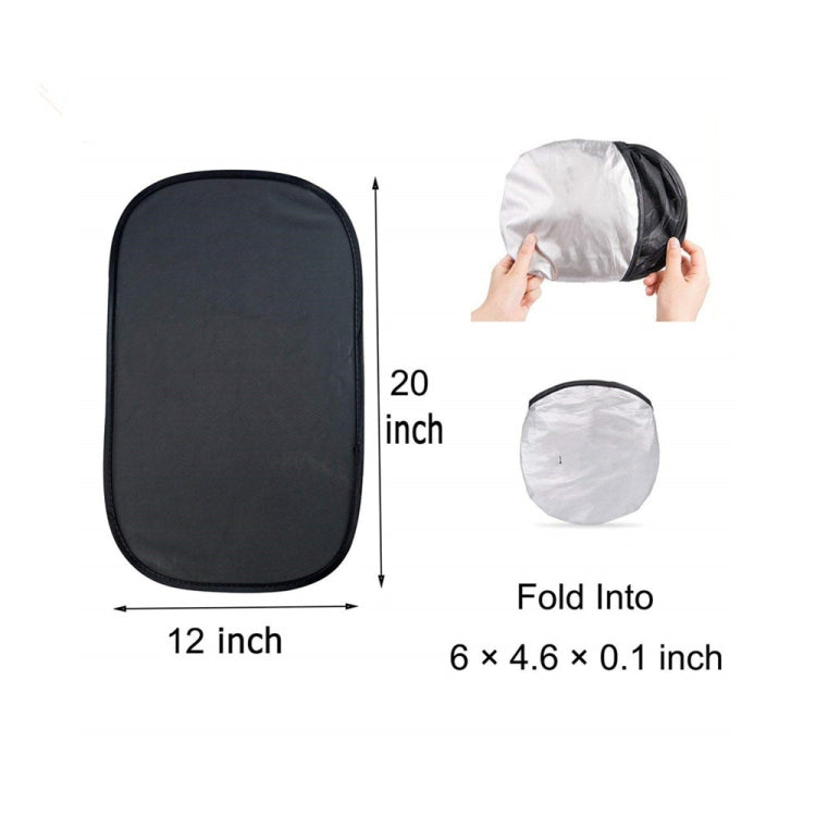 Car Net Yarn Sunscreen Electrostatic Window Sunshade Cover, Size: 51 x 31cm - free shipping - PMC Jewellery - Order now!