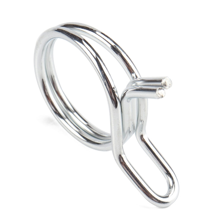 180 PCS Double Wire Spring Tube Clamp Water Pipe Clamps, Size: 5-24mm - free shipping - PMC TechLife - Order now!
