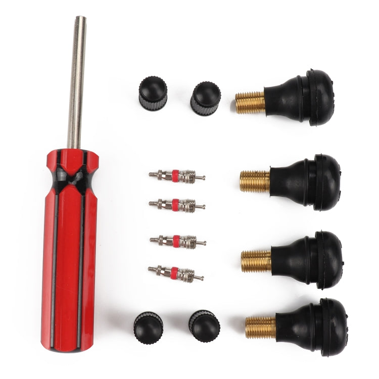 Tire Removal Tool + Tire Valve Set + TR412 for Car Trunk Motorcycles - Tire Repair & Installation Tools by PMC Jewellery | Online Shopping South Africa | PMC Jewellery