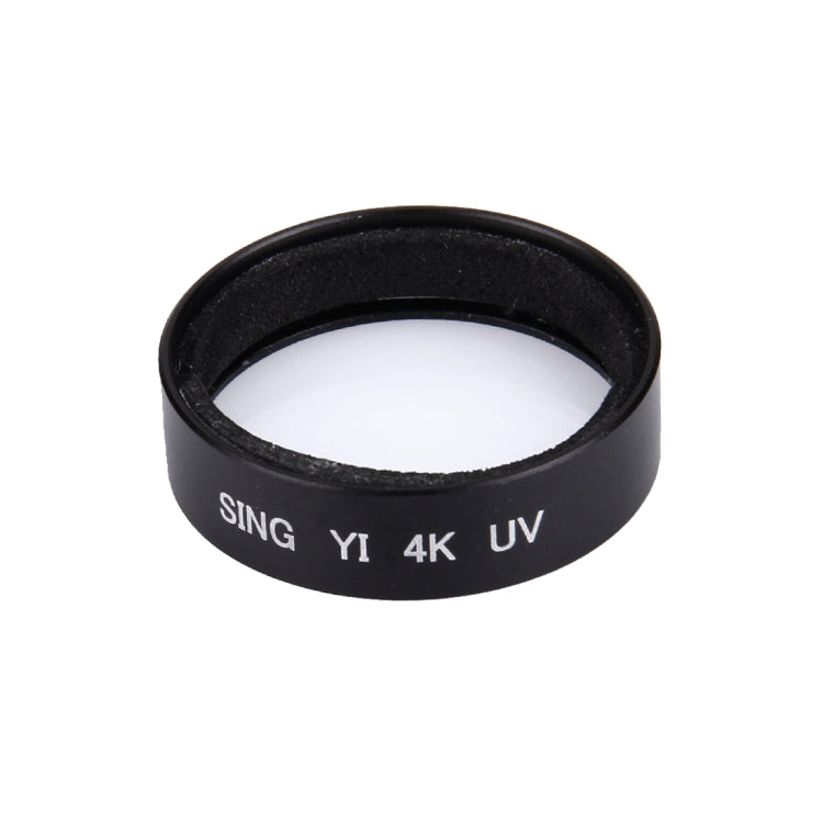 SING for Xiaomi Xiaoyi Yi II Sport Action Camera Proffesional 4K UV Filter(Black) - Lens Filter by PMC Jewellery | Online Shopping South Africa | PMC Jewellery | Buy Now Pay Later Mobicred