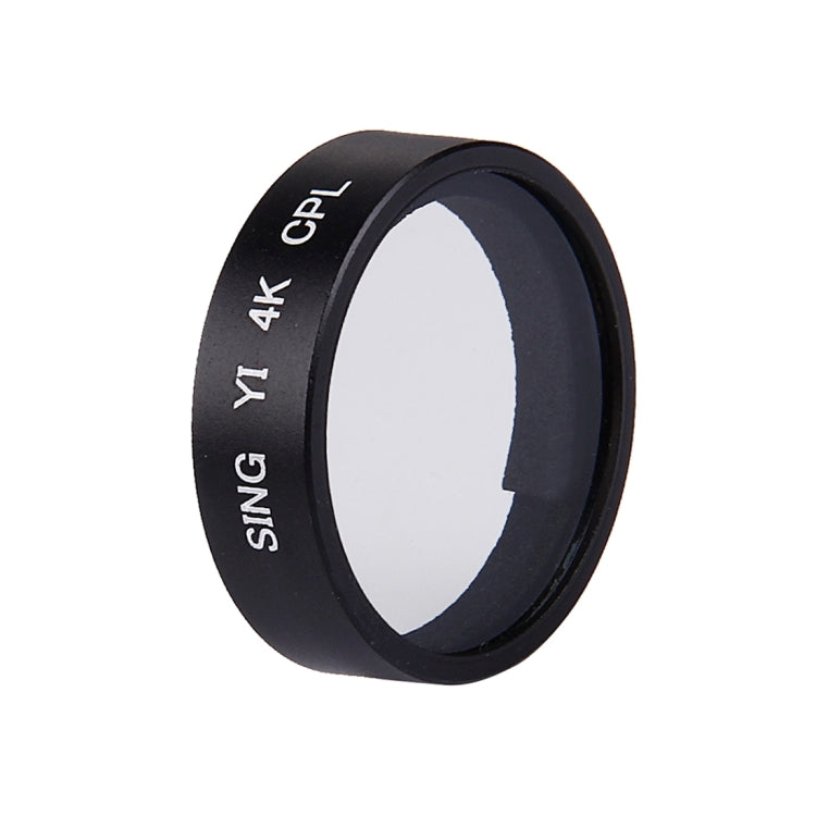 SING for Xiaomi Xiaoyi Yi II Sport Action Camera Proffesional 4K CPL Filter(Black) - Lens Filter by PMC TechLife | Online Shopping South Africa | PMC TechLife | Buy Now Pay Later Mobicred